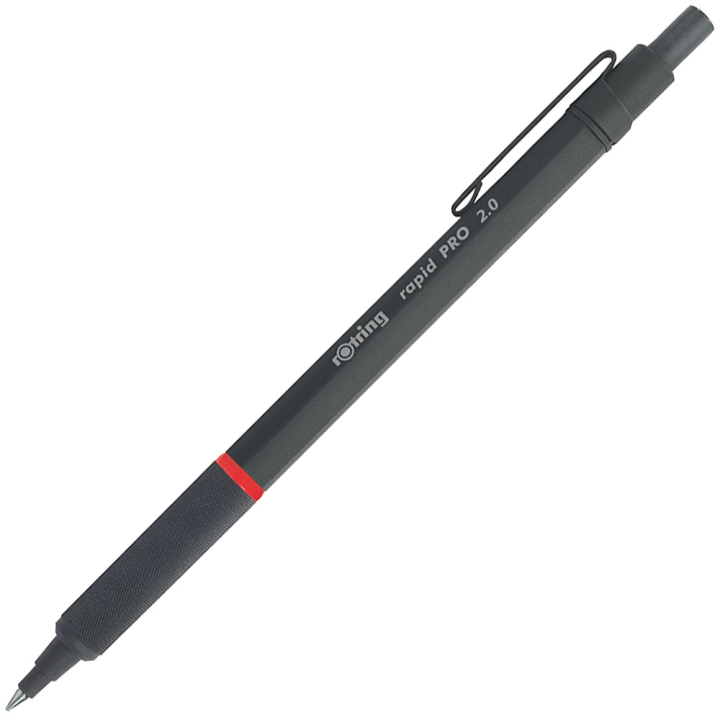 Rapid Pro Trykkblyant 2 mm Svart i gruppen Penner / Skrive / Trykkblyanter hos Pen Store (104722)