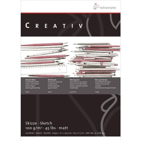 Creativ Sketch pad A4 i gruppen  Papir & Blokk / Artistblokk / Tegne- og skisseblokk hos Pen Store (105977)