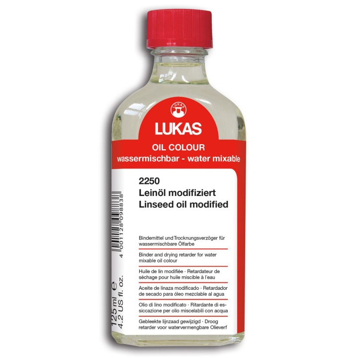 Linseed Oil 125 ml i gruppen Kunstnermateriell / Malemedier og lakk / Oljemedium hos Pen Store (107501)