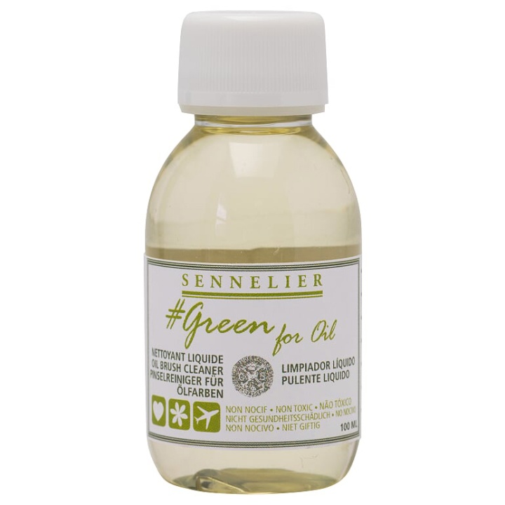 Green For Oil Brush Cleaner 100 ml i gruppen Kunstnermateriell / Malemedier og lakk / Oljemedium hos Pen Store (107520)