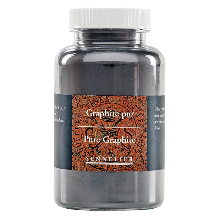 Graphite powder 100 g i gruppen Kunstnermateriell / Kunstnerfarge / Pigment hos Pen Store (108746)