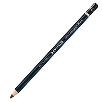Mars Lumograph Black i gruppen Kunstnermateriell / Kritt og blyanter / Grafitt og blyant hos Pen Store (110873_r)