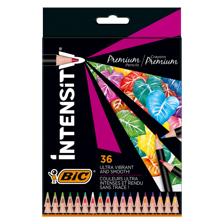 Intensity Premium Fargeblyanter 36-pakke i gruppen Penner / Kunstnerpenner / Fargeblyanter hos Pen Store (126949)