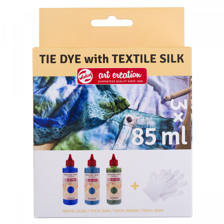 Tie Dye Set 3 x 85 ml Blå i gruppen Hobby & Kreativitet / Farger / Tekstilmaling og Tekstiltusjer hos Pen Store (127714)