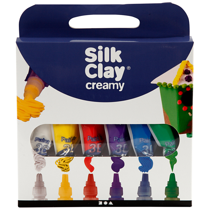 Silk Clay Creamy 6x35ml Set 1 i gruppen Hobby & Kreativitet / Skape / Modelleire hos Pen Store (130760)