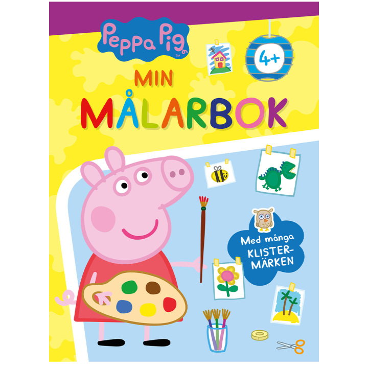 Greta Gris Malebok i gruppen Kids / Kul og læring / Fargeleggings- og håndverksbøker hos Pen Store (131362)