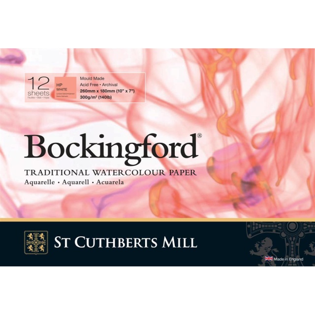 Bockingford Akvarellblokk HP 300g 26x18cm