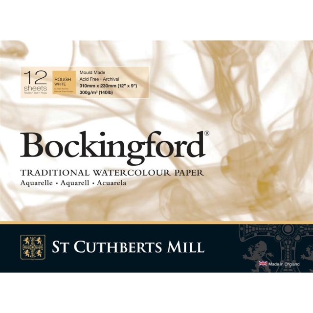 Bockingford Akvarellblokk Rough 300g 31x23cm