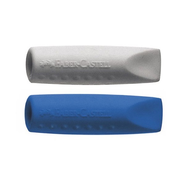 Grip 2001 Eraser Cap 2-pakke Colored