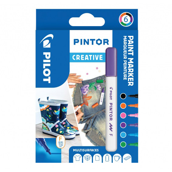 Pintor Fine 6-pakke Creative