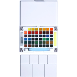 Koi Water Colors Sketch Box 48 i gruppen Kunstnermateriell / Kunstnerfarge / Akvarellmaling hos Pen Store (103506)