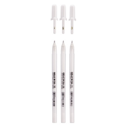 Gelly Roll Basic White 3-pakke i gruppen Penner / Skrive / Gelpenner hos Pen Store (103538)