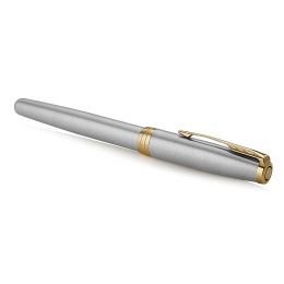 Sonnet Steel/Gold Fyllepenn i gruppen Penner / Fine Writing / Fyllepenner hos Pen Store (104700_r)