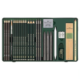 Pitt Graphite 26-set i gruppen Kunstnermateriell / Kritt og blyanter / Grafitt og blyant hos Pen Store (105981)
