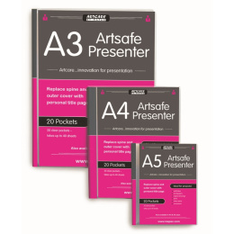 ArtSafe Presenter A5 i gruppen Kunstnermateriell / Kunstnertilbehør / Oppbevaring hos Pen Store (108786)