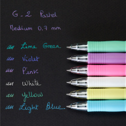 G2 Gel 0.7 Pastel i gruppen Penner / Skrive / Gelpenner hos Pen Store (109115_r)