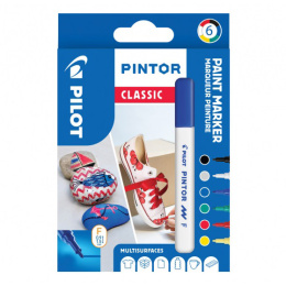Pintor Fine 6-pakke Classic i gruppen Penner / Kunstnerpenner / Illustrasjonmarkers hos Pen Store (109497)