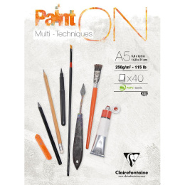Paint'ON Multi-Techniques A5 i gruppen  Papir & Blokk / Artistblokk / Mixed media-blokk hos Pen Store (110402)