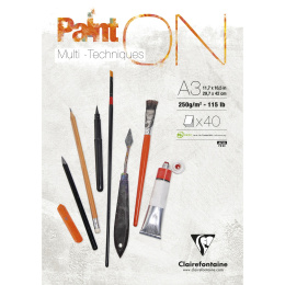 Paint'ON Multi-Techniques A3 i gruppen  Papir & Blokk / Artistblokk / Mixed media-blokk hos Pen Store (110404)