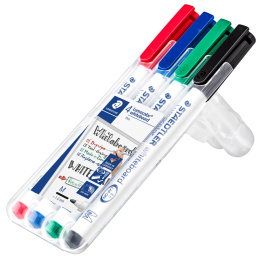 4-pakke Lumocolor Whiteboard Medium i gruppen Penner / Merking og kontor / Whiteboard tusjer hos Pen Store (110983)