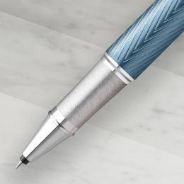 IM Premium Blue/Grey Rollerball i gruppen Penner / Fine Writing / Rollerballpenner hos Pen Store (112695)