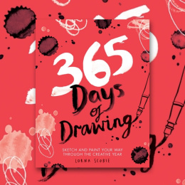 365 Days of Drawing i gruppen Hobby & Kreativitet / Bøker / Inspirasjonsbøker hos Pen Store (129253)