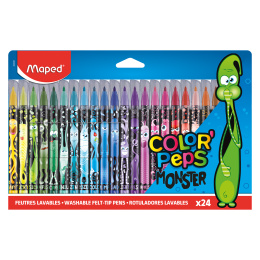 Colorpeps Tusjer Monster 24-pakning i gruppen Kids / Barnepenner / Tusjer for barn hos Pen Store (129630)