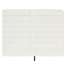 Kalender 18M WeekNote Soft Cover Pocket Mørkeblå i gruppen  Papir & Blokk / Kalendere / 18 md kalendere hos Pen Store (129877)