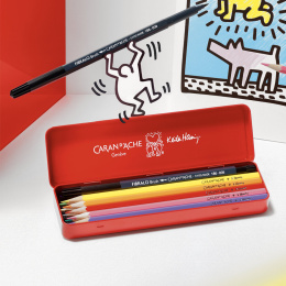 Keith Haring Limited Edition Colour Set i gruppen Penner / Kunstnerpenner / Fargeblyanter hos Pen Store (130246)