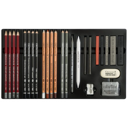 Teacher's Choice Tegnesett 26 stk i gruppen Kunstnermateriell / Kritt og blyanter / Grafitt og blyant hos Pen Store (130580)