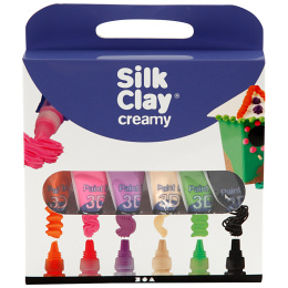 Silk Clay Creamy 6x35ml Set 2 i gruppen Hobby & Kreativitet / Skape / Modelleire hos Pen Store (130761)
