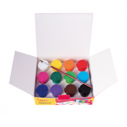 Gouachefarge 12x15 ml + pensel (3 år+) i gruppen Kids / Barnehåndverk og maling / Maling for barn hos Pen Store (131140)