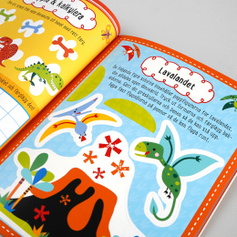 Hobbybok Dino i gruppen Kids / Kul og læring / Fargeleggings- og håndverksbøker hos Pen Store (131366)