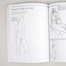 Kunsten å tegne Anatomi i gruppen Hobby & Kreativitet / Bøker / Fargebøker for voksne hos Pen Store (131380)